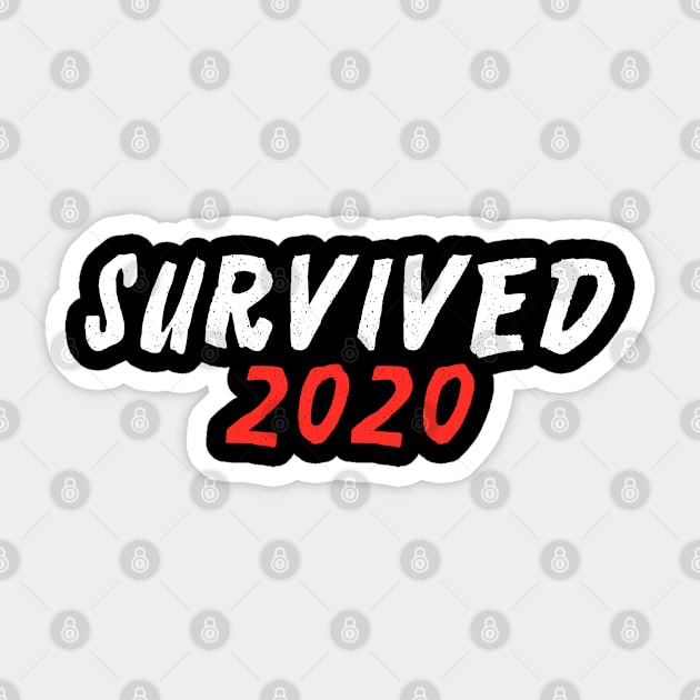 Survived 2020 Sticker by benyamine